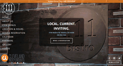 Desktop Screenshot of 111bistro.com